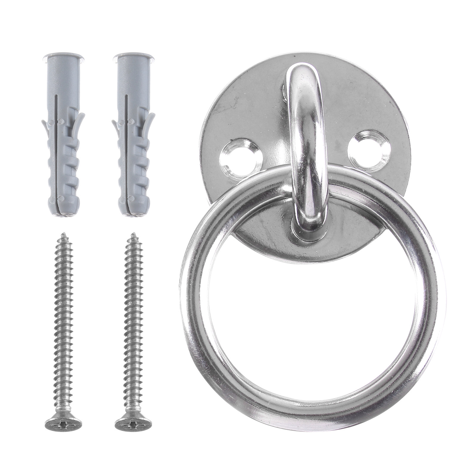 Battle Rope Anchor - 1 Set Sağlam Kaynaklı Çelik Yoga