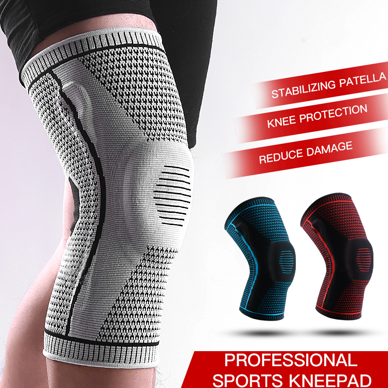 Knee Sleeve Pair - Patella Jel Pedli Kaymaz Diz Desteği