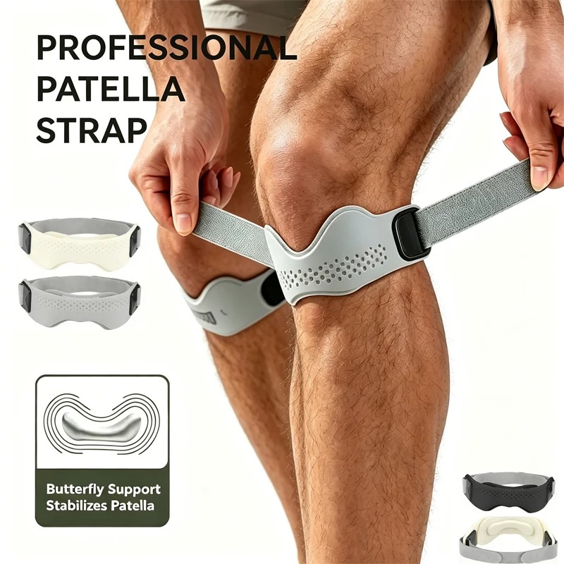 Knee Sleeve Pair - 1/2 adet silikon patellar tendon destek