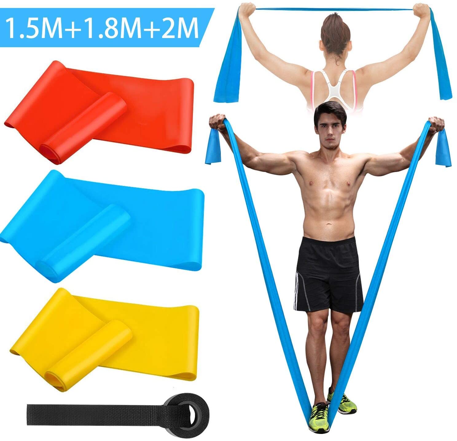 Elastik Fitness Bantları 3 Ade - Crossfit Workout With Equipment incelemesi ve fiyatı