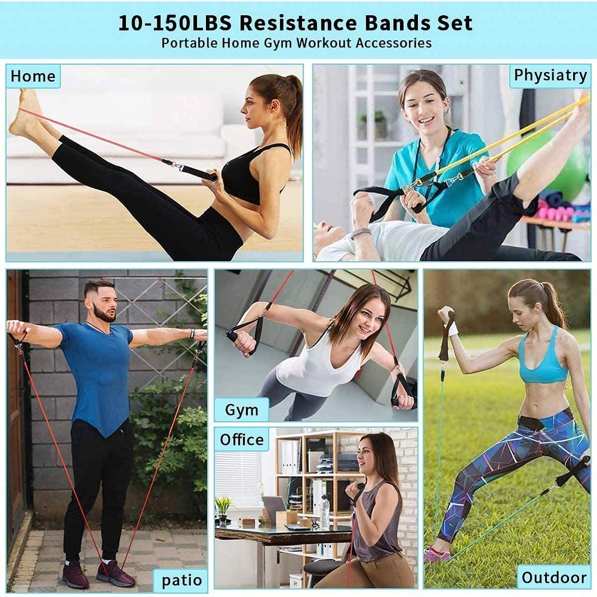 Gym Fitness Direnç Bantları Yo - Crossfit Workout Gear incelemesi ve fiyatı