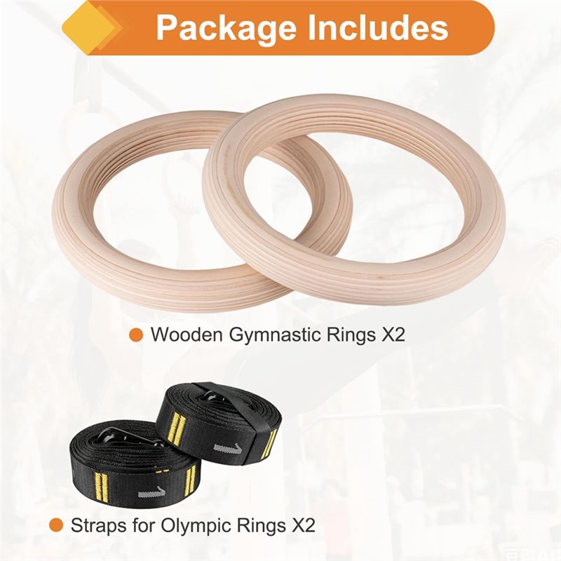 1.25 İnç Numaralı Askılı Ahşap - Gymnastic Ring Wood incelemesi ve fiyatı
